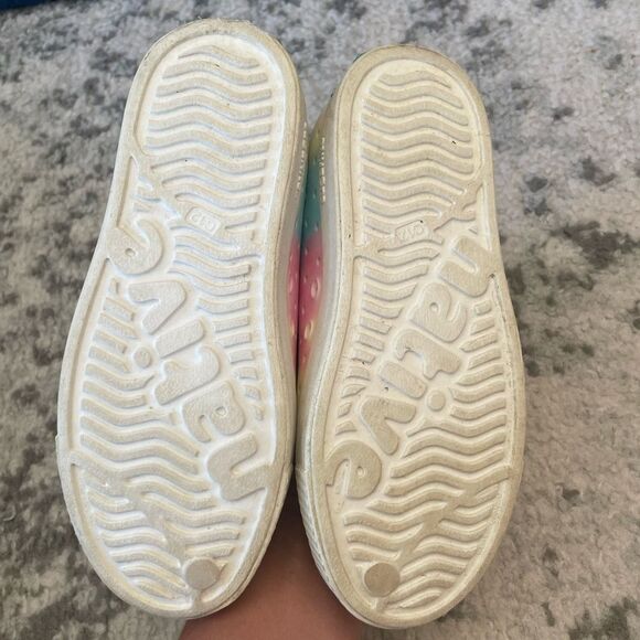 Native Jefferson Kids Pastel Tie-dye Slip-On Shoes Child Sz C12 - Picture 6 of 8